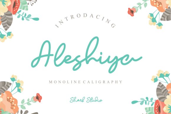 Aleshiya: A Sweet Handwritten Font for Web Design
