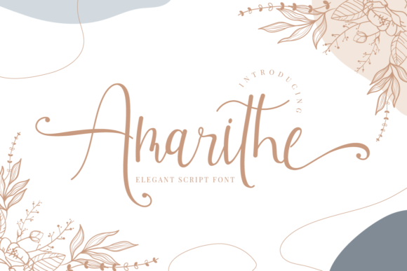 Amarithe: A Modern Script Font for Branding That Stands Out