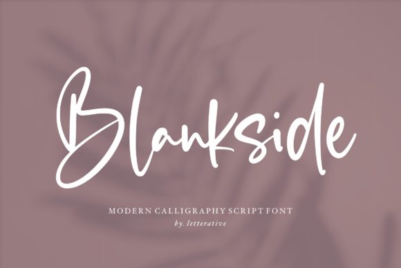 Blankside Script Font Review for Real Projects
