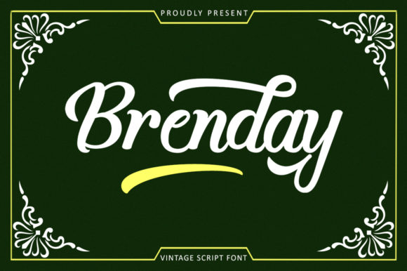 Brenday Font for Bold Branding and Eye-Catching Design