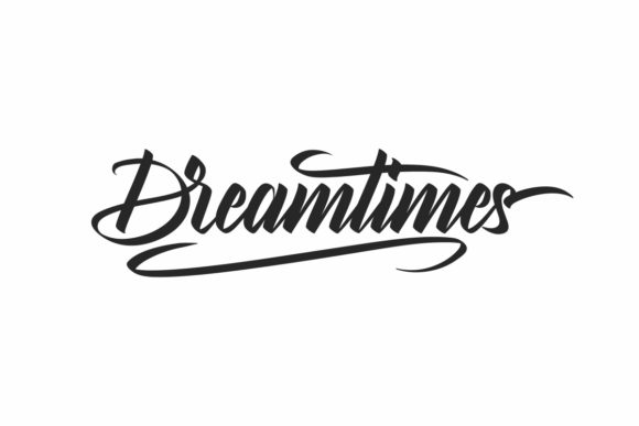 Dreamtimes: A Handwritten Font for Editorial Elegance