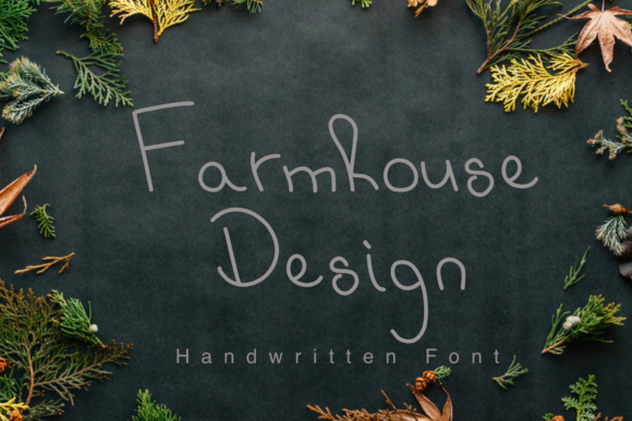 Farmhouse Design Font Review for Branding Projects