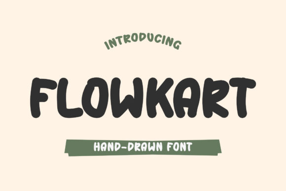 Flowkart: A Hand-Drawn Font That Elevates Digital Design