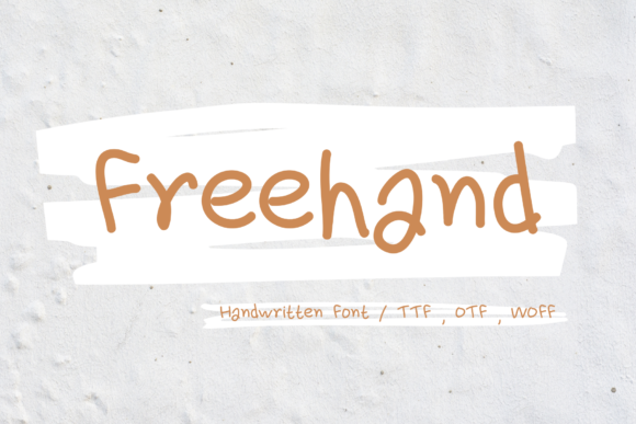 Freehand: A Handwritten Font for Business Branding