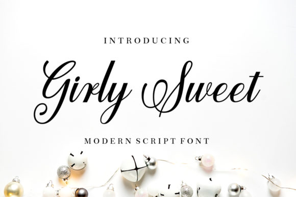 Girly Sweet: A Romantic Typeface for Web Design