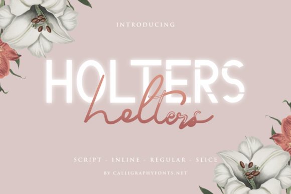 Holters Font for Bold Digital Branding