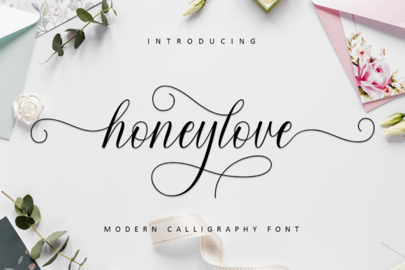 Honeylove Font for Handmade Creations