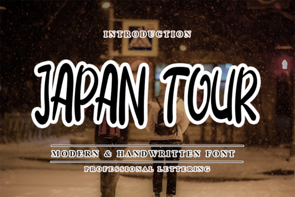 Japan Tour Font for Modern Web Design