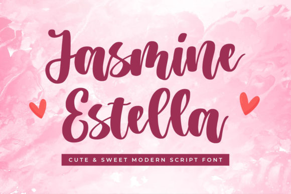 Jasmine Estella: A Sweet Script Font for Web Design