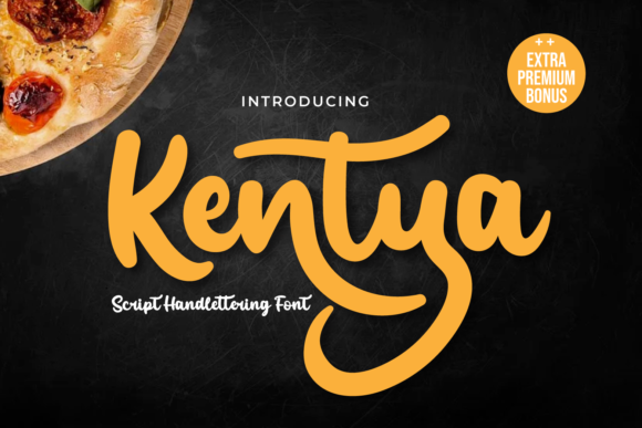 Kentya: A Sweet Script Font for Handmade Creations