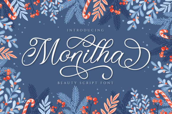 Monitha: A Handwritten Font That Elevates Web Design