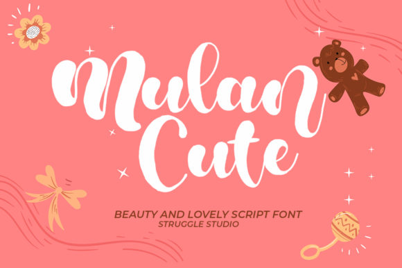 Mulan Cute: A Handwritten Font for Modern Editorial Design