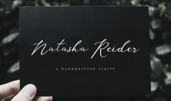 Natasha Rieder: A Timeless Script Font for Modern Branding