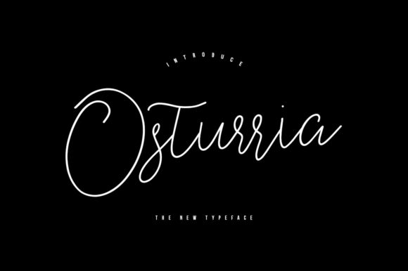Osturria: A Script Font That Elevates Handmade Creations