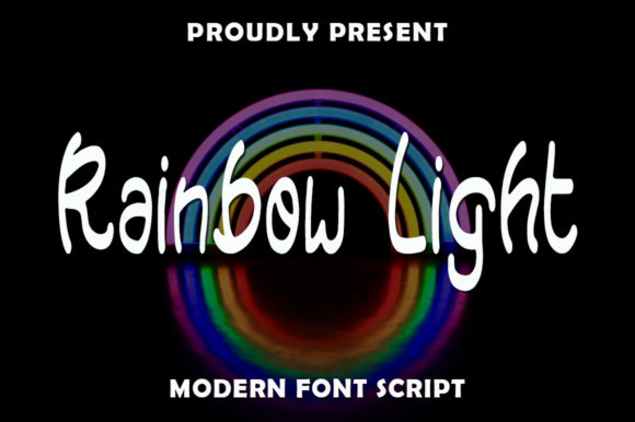 Rainbow Light: A Handwritten Font for Timeless Editorial Design