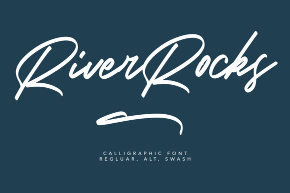 River Rocks Font for Branding That Feels Effortless