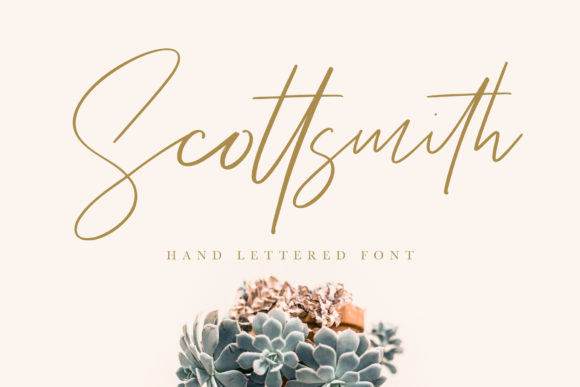 Scottsmith Font for Modern Web Design