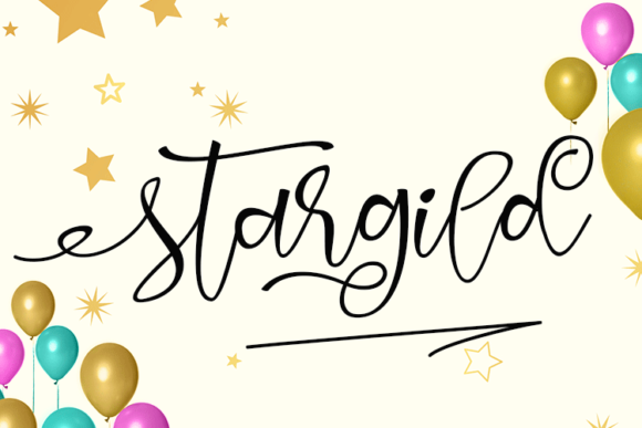 Stargild: A Handwritten Font for Professional Branding