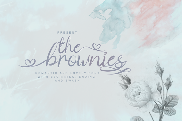 The Brownies: A Delicate Font for Romantic Campaigns