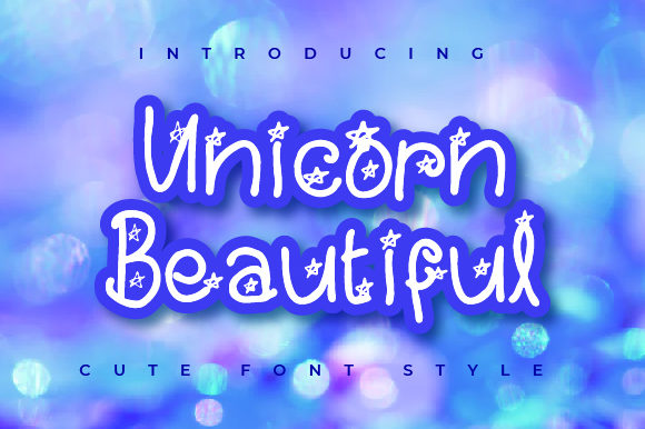 Unicorn Beautiful: A Sweet Font for Creative Branding
