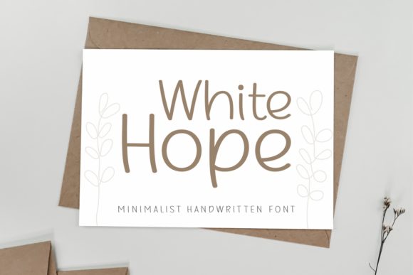 White Hope: A Versatile Handwritten Font for Editorial Design